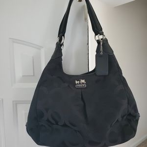 Classic Coach black purse